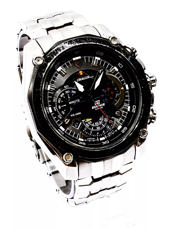 ZEGAREK CASIO EDIFICE EF-550RBSP SREBRNA BRANS.