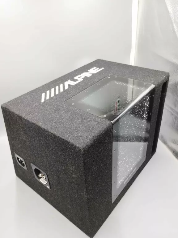 SUBWOOFER ALPINE SBG-1244BP WZMACNIACZ FOCAL R4340 PUD | Skrzynie ...