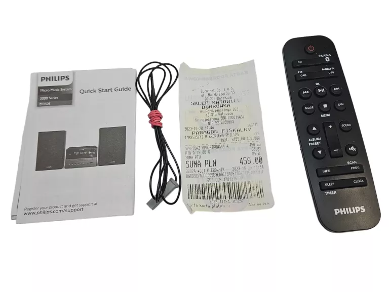 WIEŻA STEREO PHILIPS TAM3505 /KOMPLET