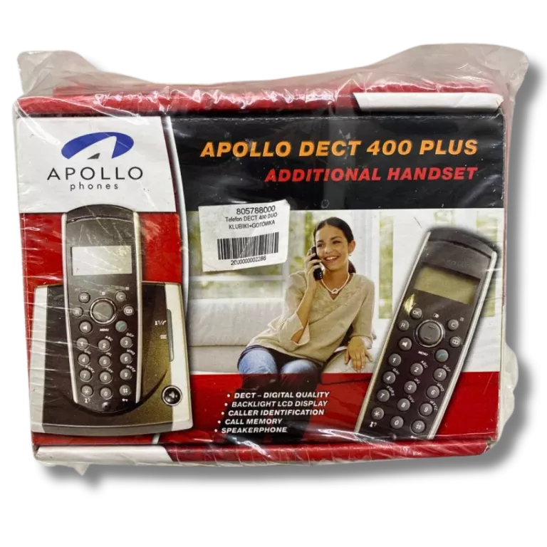 TELEFON STACJONARNY APOLLO DECT 400 PLUS