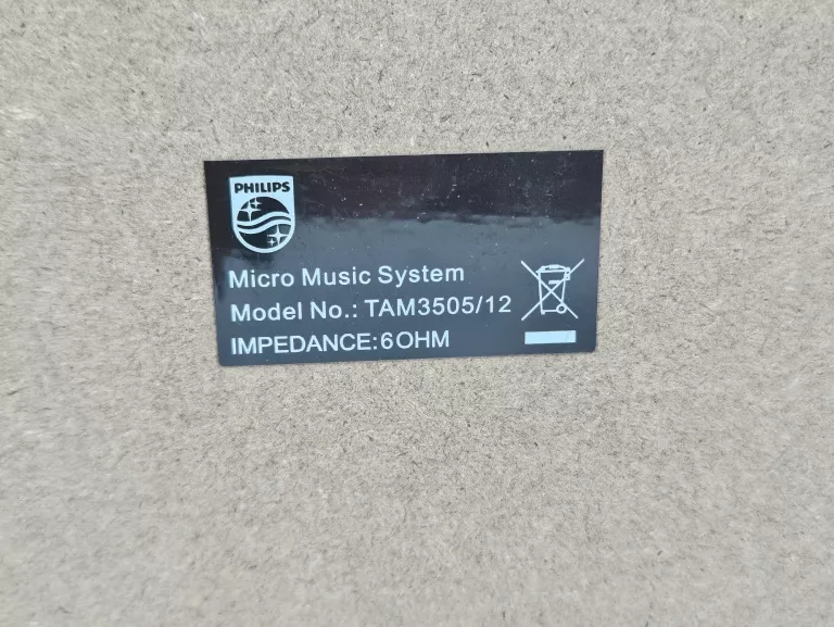 WIEŻA STEREO PHILIPS TAM3505 /KOMPLET