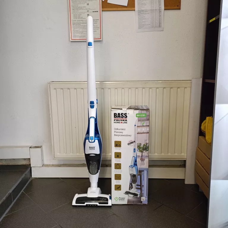 BEZPRZEWODOWY ODKURZACZ PIONOWY BEZWORKOWY BH10301