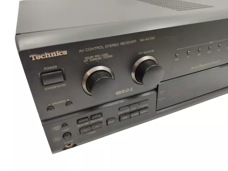 AMPLITUNER TECHNICS SA-AX720 5.1 DOLBY SURROUND PRO-LOGIC + PILOT