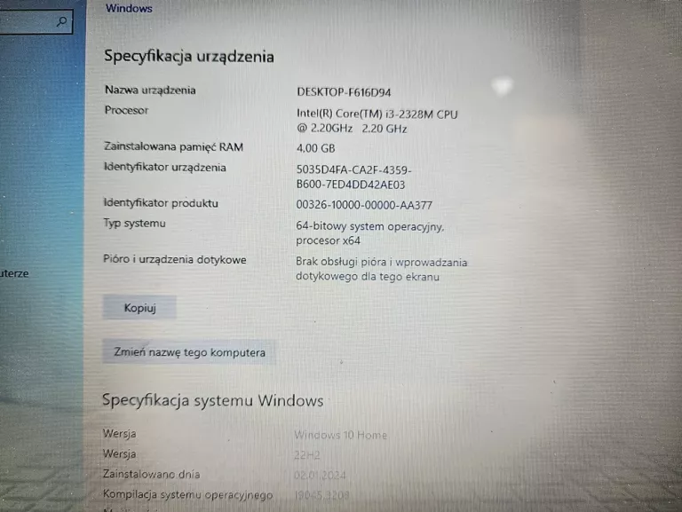 LAPTOP TOSHIBA SATELLITE C855-1U3