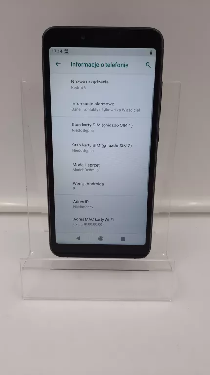 TELEFON XIAOMI REDMI 6A / 2 GB / 16 GB / *OKAZJA*