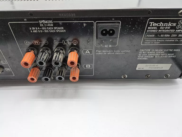 WZMACNIACZ TECHNICS SU-810 #ZOBACZ!!!