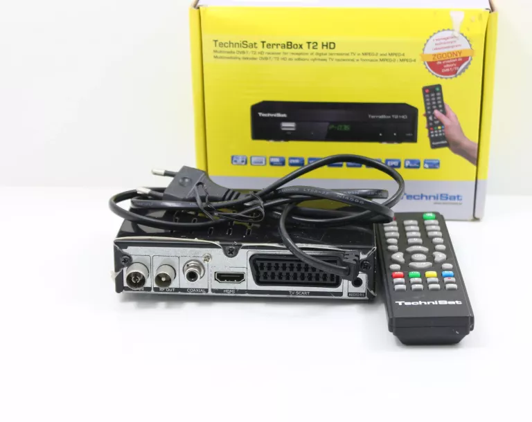DEKODER TECHNISAT TERRABOX T2 HD PILOT PUDEŁKO