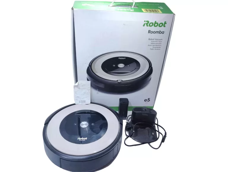 ROBOT SPRZĄTAJĄCY IROBOT ROOMBA E5 GWARANCJA ZESTAW