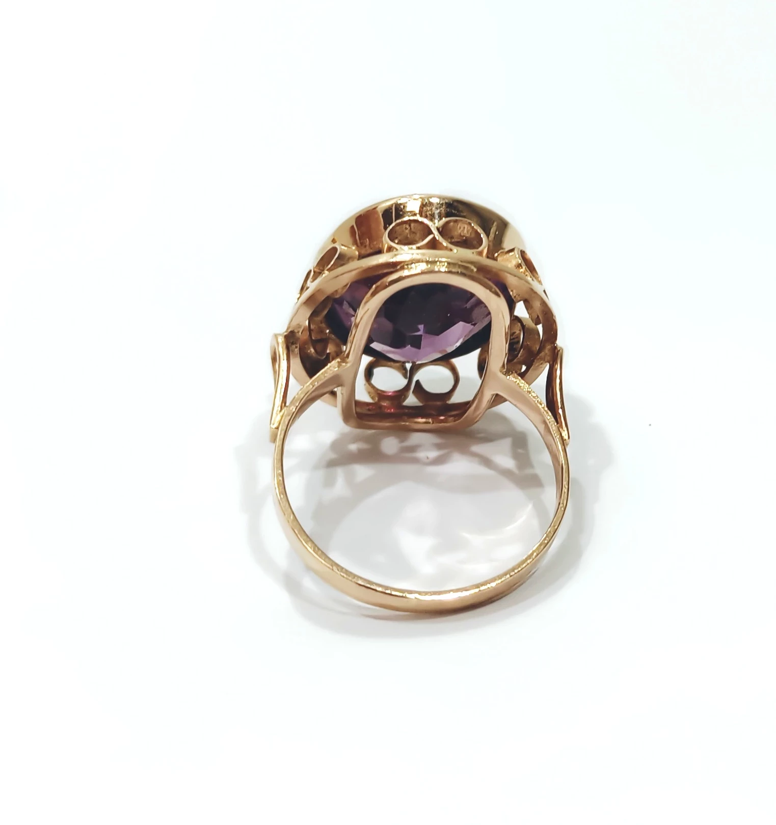 zloty-pierscionek-z-fioletowym-oczkiem-583-771g-kamien-inny-kamien