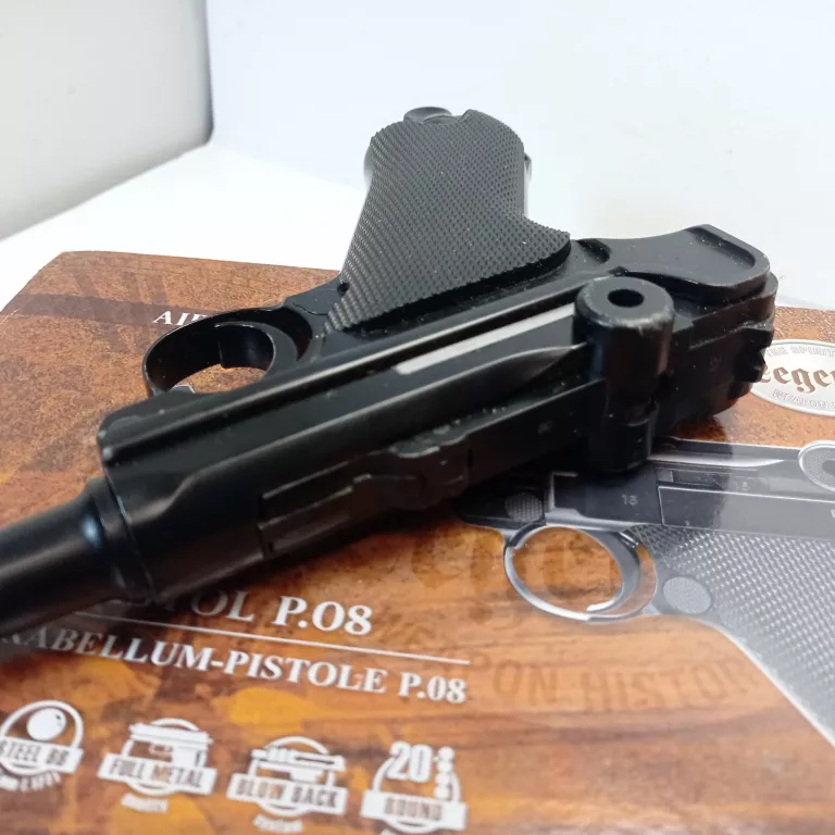 LUGER P08 PARABELLUM WIATRÓWKA 4,5MM BLOWBACK CO2