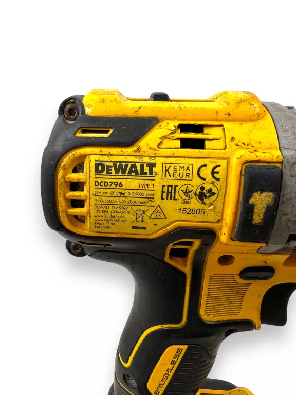 WKRĘTARKA DEWALT DCD796 18V 5AH