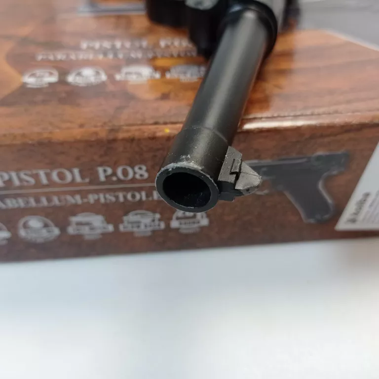 LUGER P08 PARABELLUM WIATRÓWKA 4,5MM BLOWBACK CO2