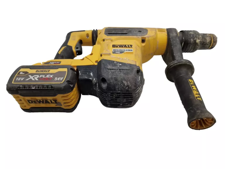MŁOTOWIERTARKA DEWALT DCH481 / 2X AKU 9AH / ŁADOWARKA / SDS-MAX