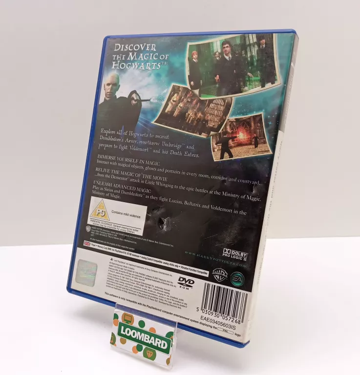 GRA PS2 HARRY POTTER I ZAKON FENIKSA