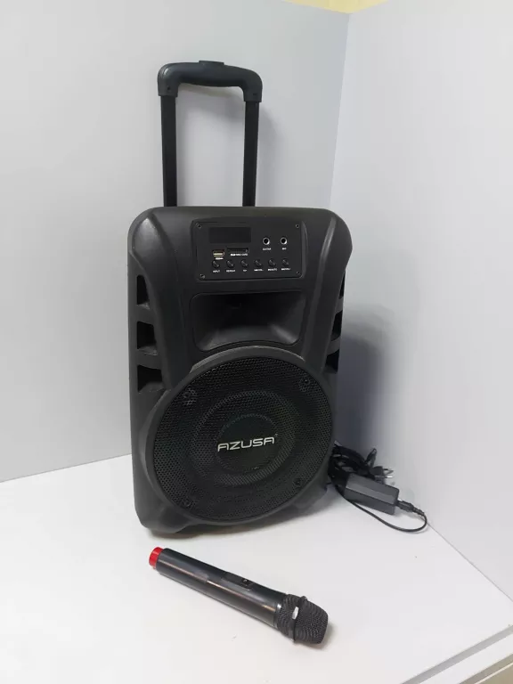 kolumna-aktywna-azusa-mik0144-lad-mikrofon-stan-uzywany