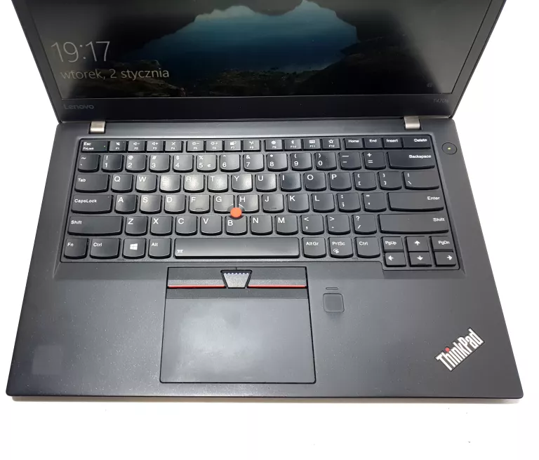 LAPTOP LENOVO T470S I5-7200U 8GB/256GB SSD KLAWIATUTRA PL QWERTY W10