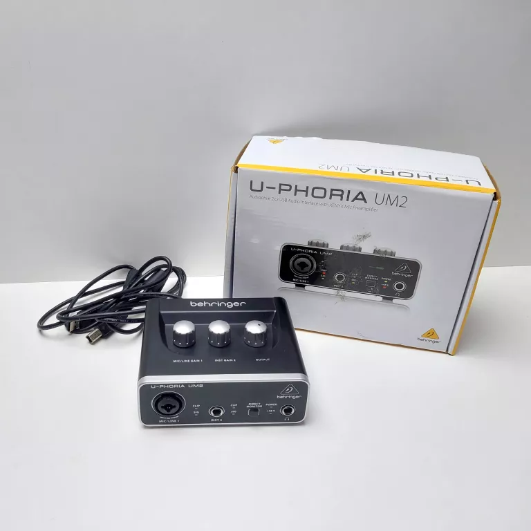 INTERFEJS AUDIO BEHRINGER U-PHORIA UM2