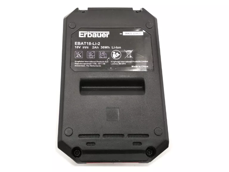 BATERIA AKUMULATOR ERBAUER EXT 18V 2.0AH 2AH EBAT18-LI-2