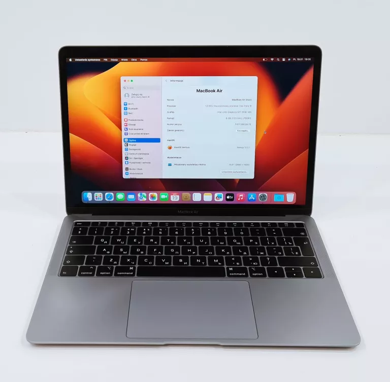 LAPTOP MACBOOK AIR 13,3'' A1932 8GB 256GB