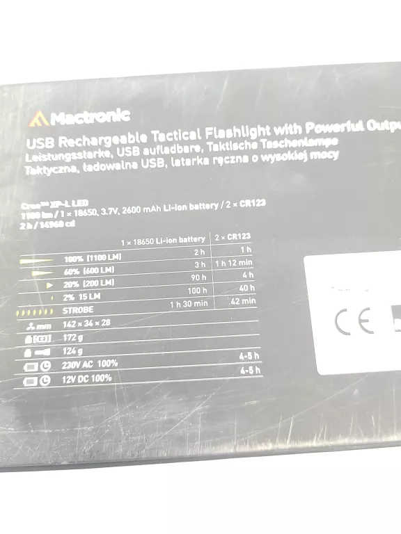 LATARKA MACTRONIC BLACK EYE 1100