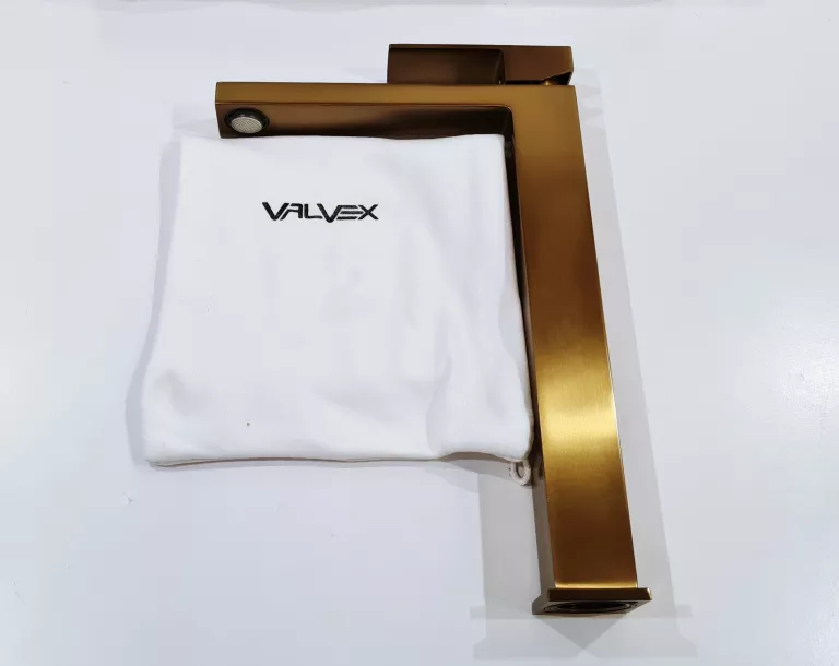 KRAN BATERIA VALVEX LIMA SATIN COPPER