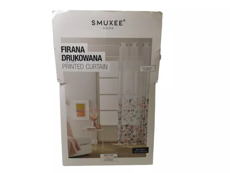 FIRANA Z NADRUKIEM 138 X 240 CM SMUKEE HOME