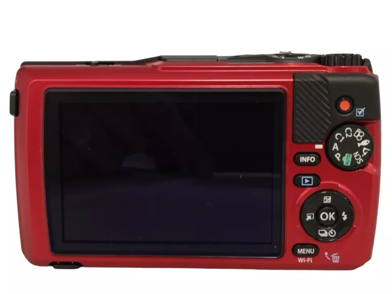APARAT CYFROWY OLYMPUS  OM SYSTEM TG-7 F2.0 4K 12,7MPX CZERWONY
