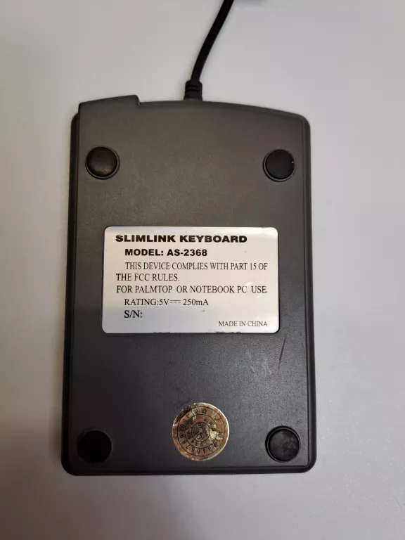 KLAWIATURA NUMERYCZNA SLIMLINK E5 USB