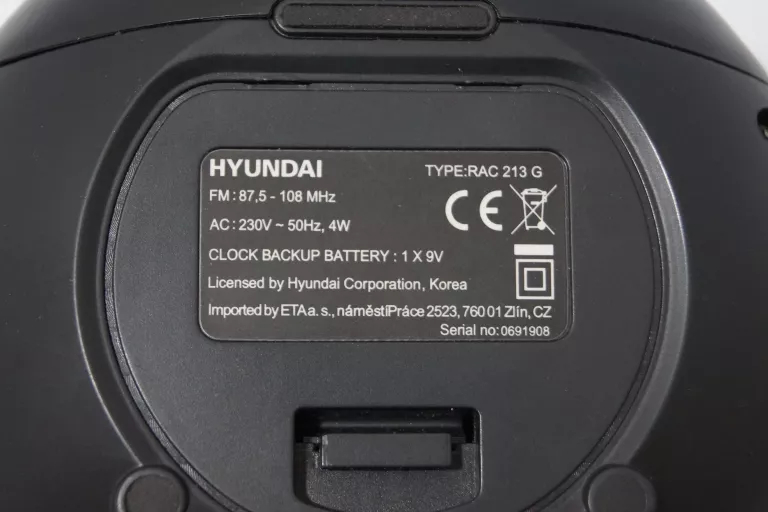 RADIOBUDZIK HYUNDAI RAC 213 G
