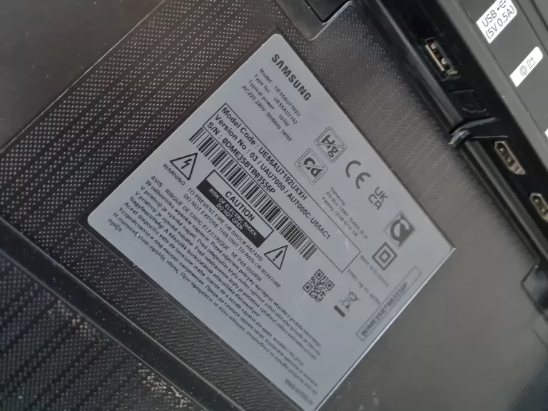 TELEWIZOR SAMSUNG UE55AU7192U