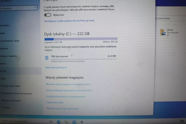 LAPTOP DELL INSPIRON 15 5577 I7 8/1124GB USZKODZONY