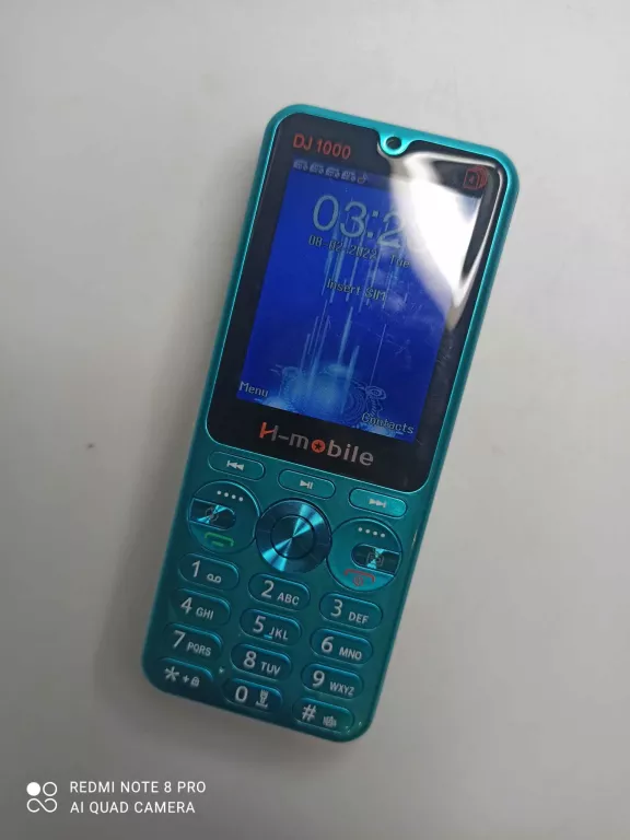 TELEFON DJ 1000 H-MOBILE NIEBIESKI - SAM TELEFON