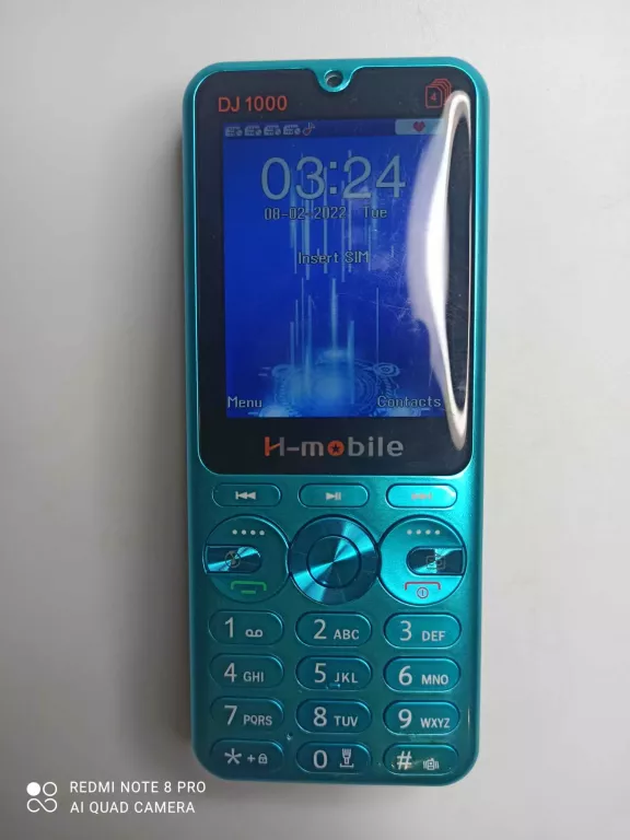 TELEFON DJ 1000 H-MOBILE NIEBIESKI - SAM TELEFON