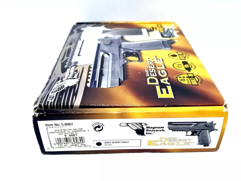 PISTOLET MAGNUM BABY DESERT EAGLE 4.5 MM