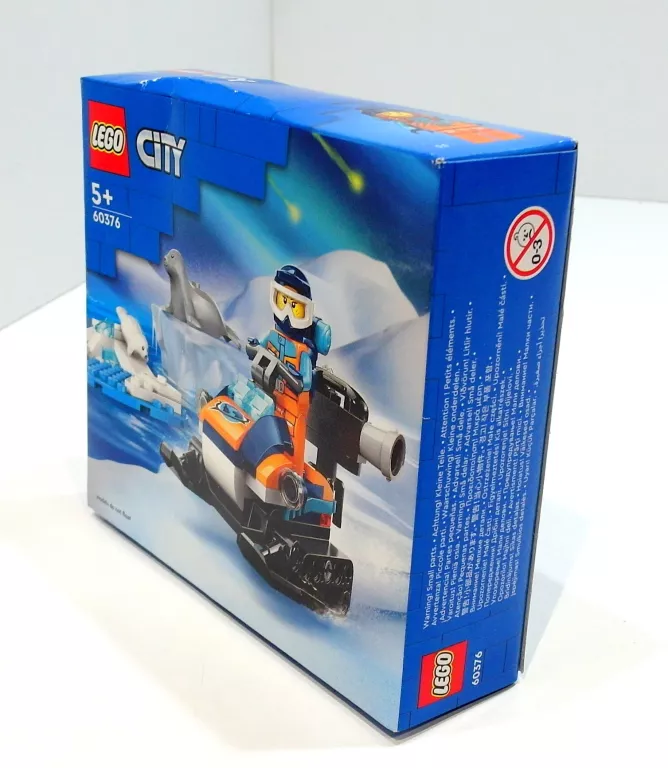 LEGO CITY 60376 SKUTER ŚNIEŻNY BADACZA ARKTYKI
