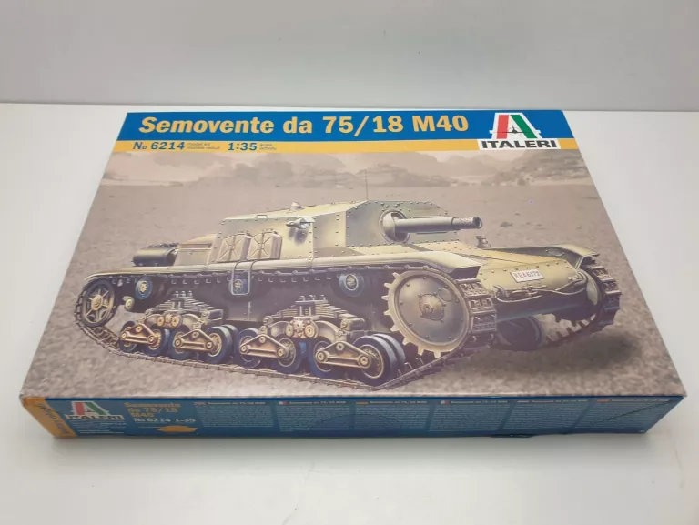 MODEL DO SKLEJANIA ITALERI CZOŁG SEMOVENTE DA 75/18 M40