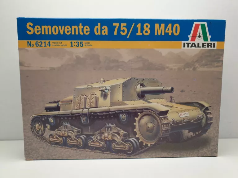 MODEL DO SKLEJANIA ITALERI CZOŁG SEMOVENTE DA 75/18 M40