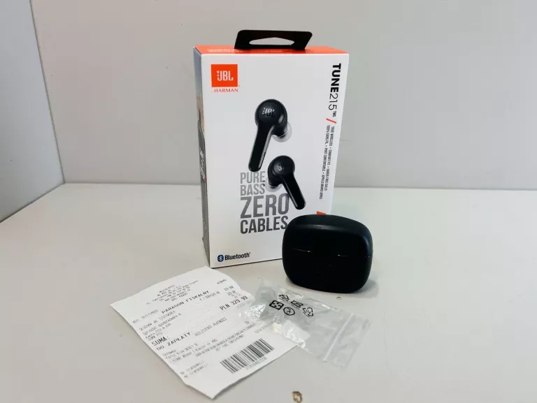 SŁUCHAWKI BEZPRZEWODOWE DOKANAŁOWE JBL TUNE 215 TWS GWARANCJA