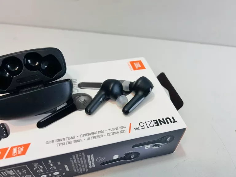 SŁUCHAWKI BEZPRZEWODOWE DOKANAŁOWE JBL TUNE 215 TWS GWARANCJA