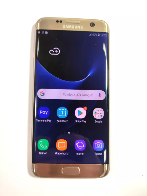 SAMSUNG GALAXY S7 EDGE KOMPLET CICHY GŁOŚNIK, PRZEŚWIETLONY EKRAN