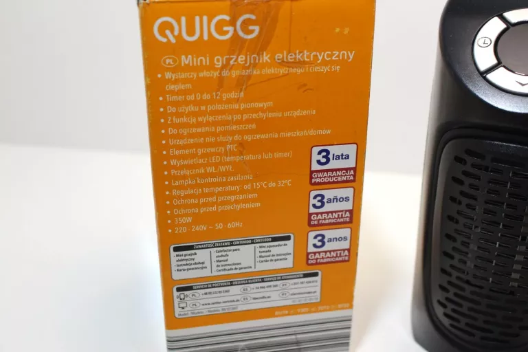 MINI GRZEJNIK QUIGG