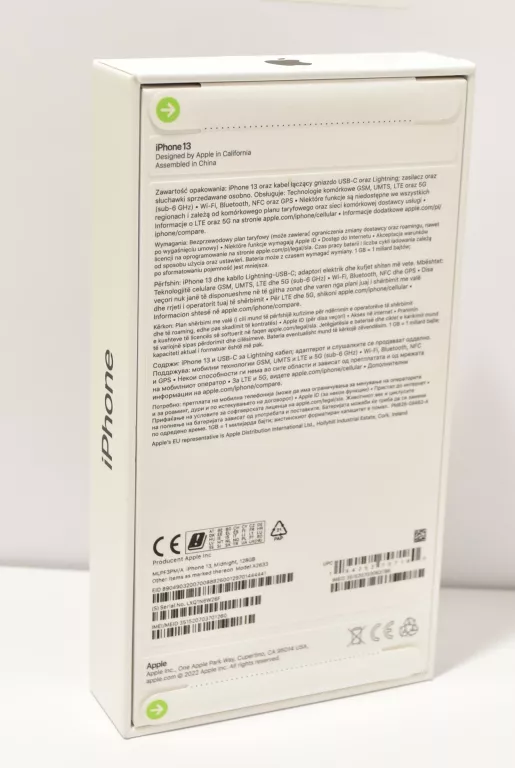 TELEFON APPLE IPHONE 13 128GB  PÓŁNOC