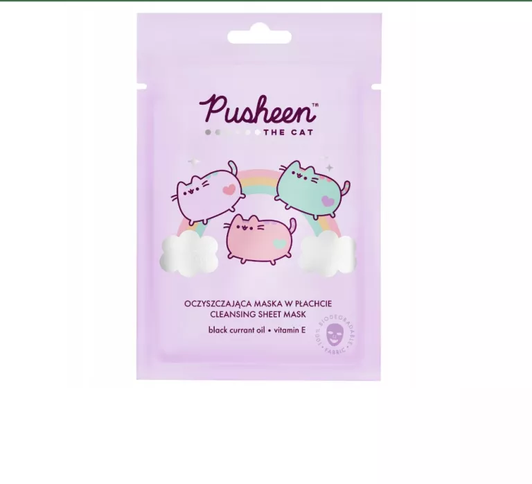 ZESTAW MASKA DO TWARZY+ PIANKA DO KĄPIELI PUSHEEN