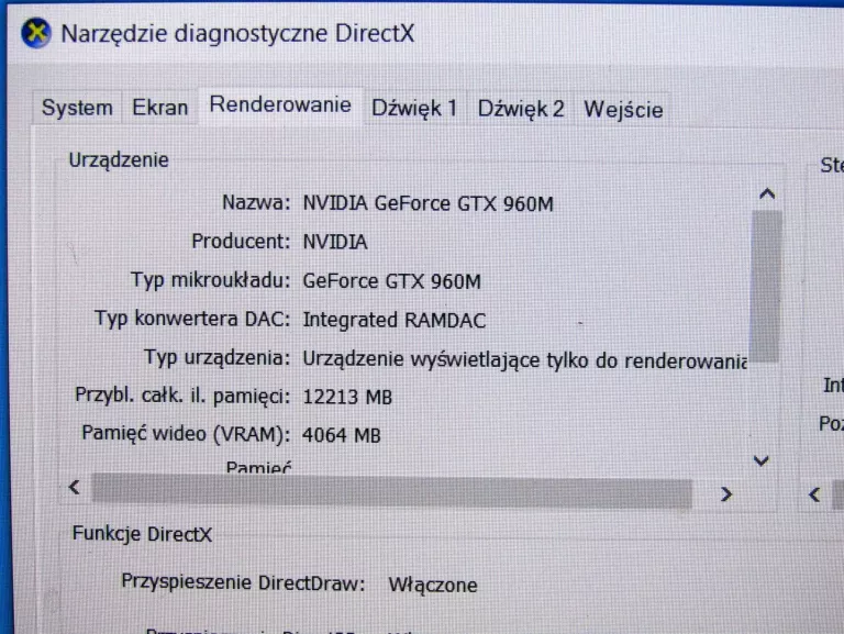 LAPTOP LENOVO Y50 I7-4720 512GB 16GB + ZASILACZ