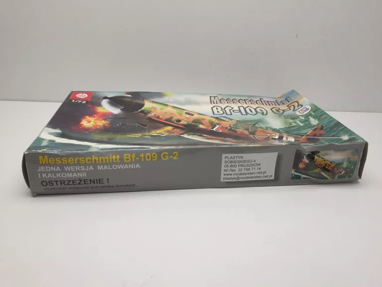 model-do-sklejania-plastyk-messerschmitt-bf-l09-g-2-komplet-stan-uzywany