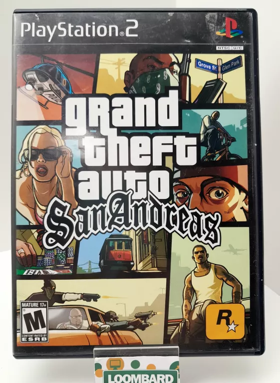 GRA PS2 GTA SAN ANDREAS