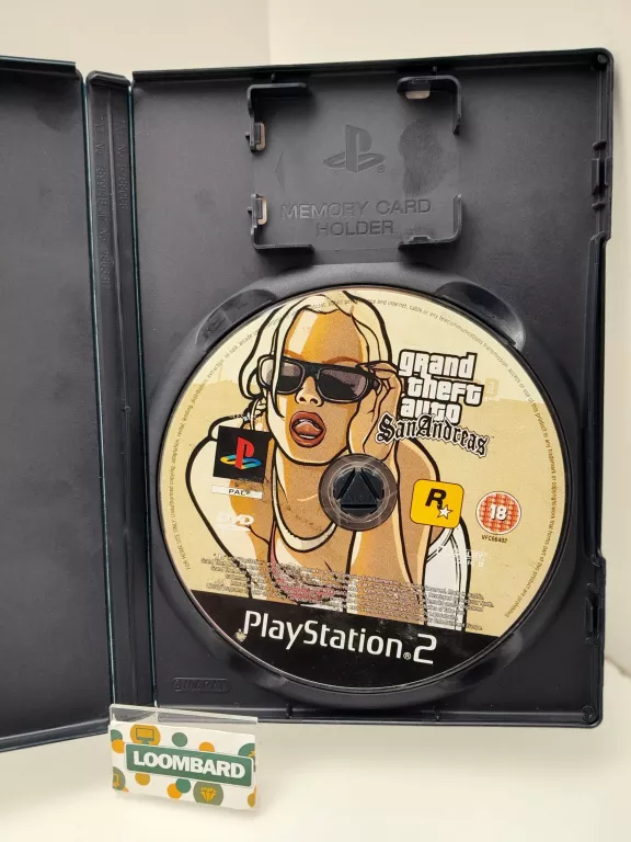 GRA PS2 GTA SAN ANDREAS
