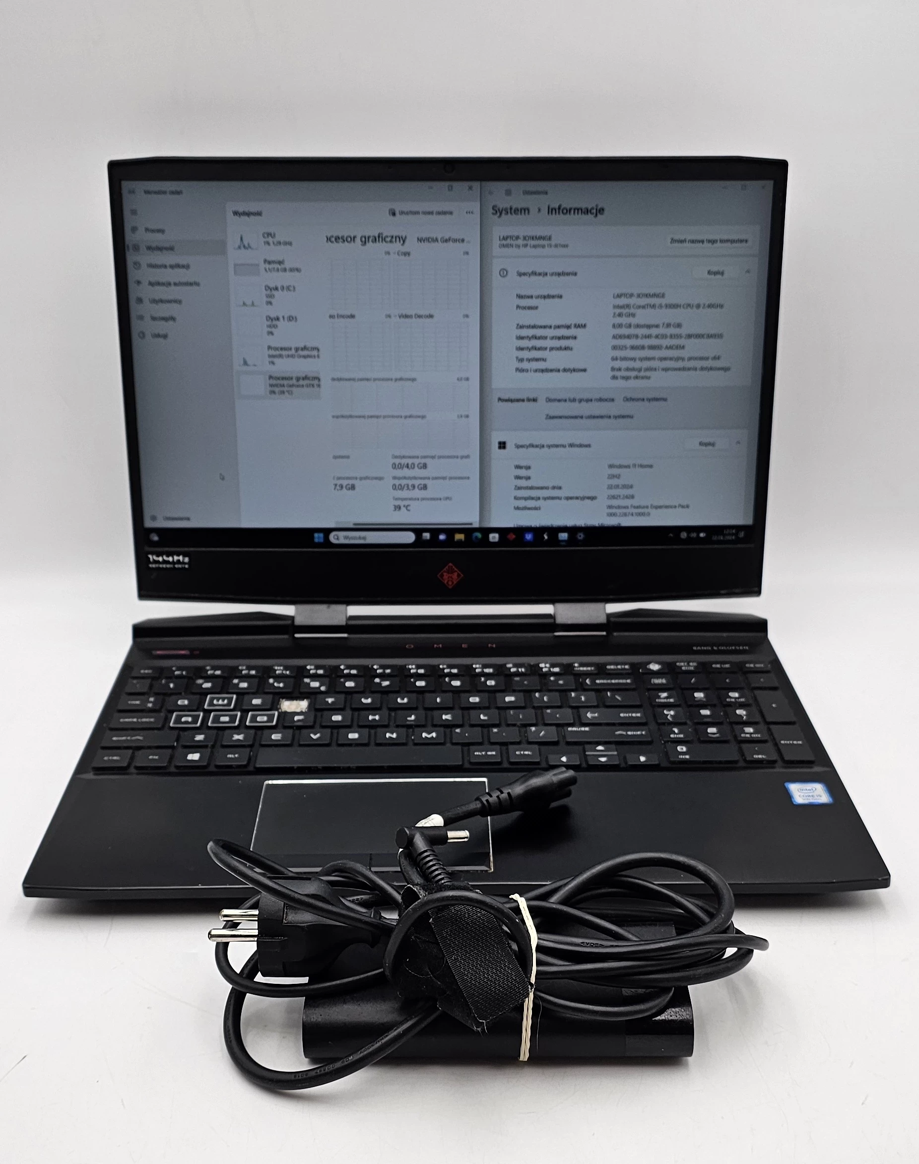 hp-omen-15-i5-9300h-8gb-256gbssd-1-tb-hdd-gtx1650-4gb-win11h-zasilacz-bohaterow-wrzesnia-79-swinoujscie