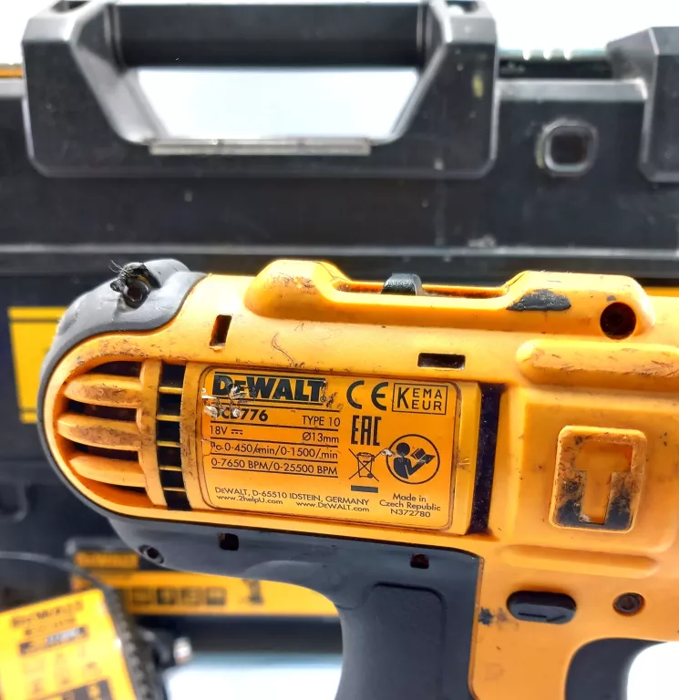 Dewalt dcd776 18v hot sale