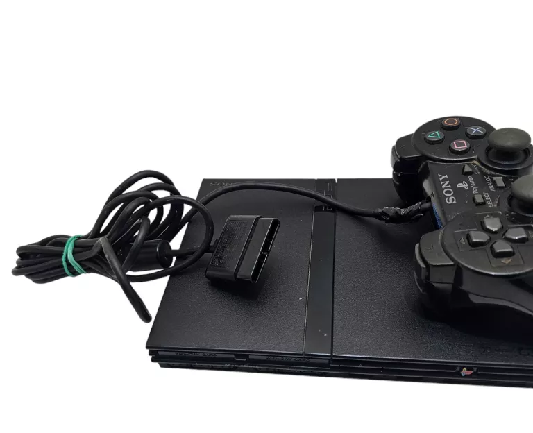 KONSOLA PS2 SLIM SCPH-77004 + PAD + ZASILACZ